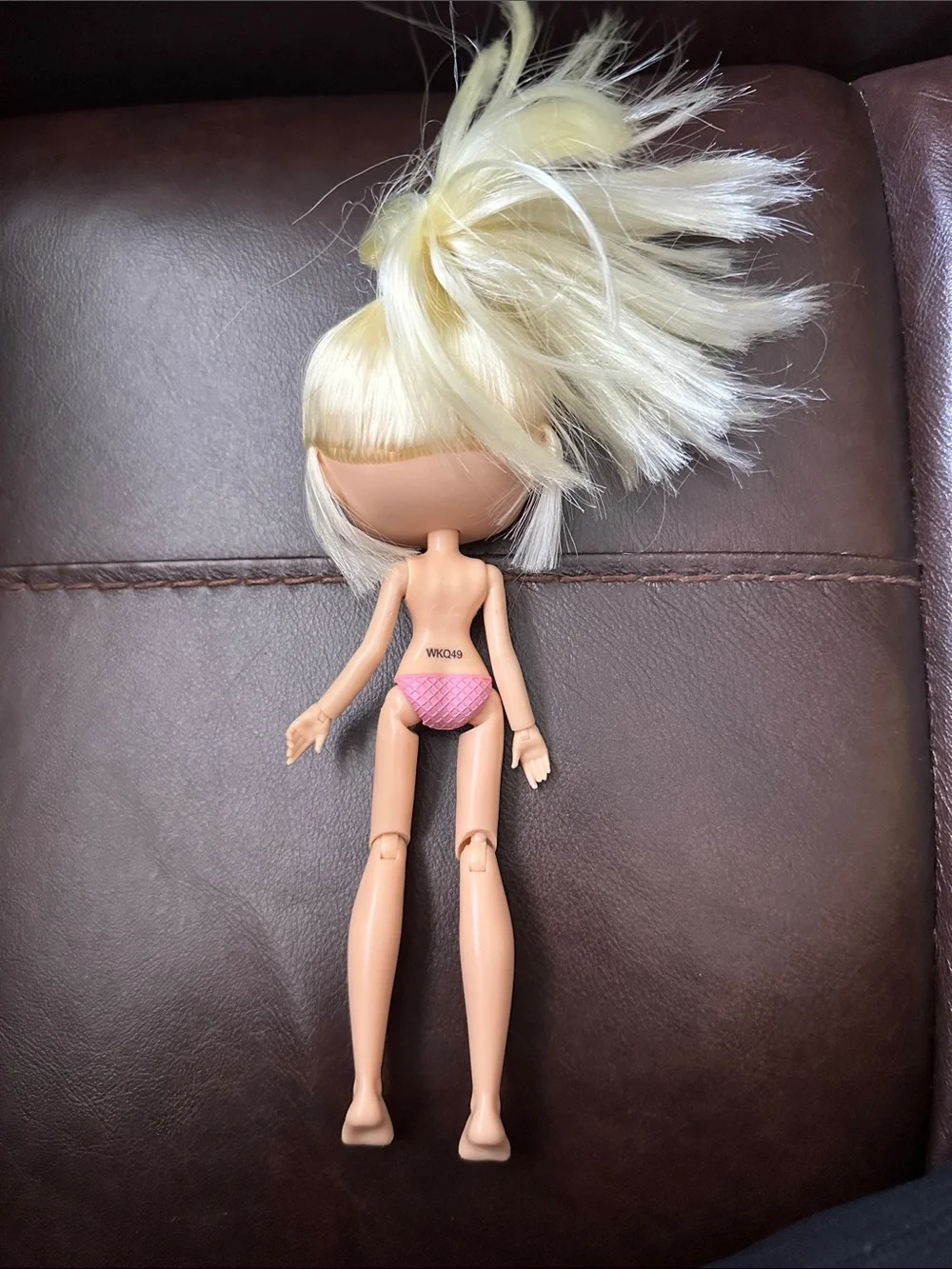 Boxy Girls Doll Willa Blonde Hair Blue Eyes Articulated 8” Figure No Clothes